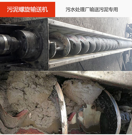 汙泥蘑菇视频网址官网水平/傾斜輸送，汙水廠輸送汙泥專用設備。